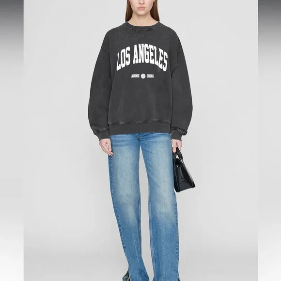ANINE BING Women's Ramona Los Angeles Sweatshirt - Picture 3 of 8